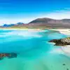 Small campsites near the beach in Scotland