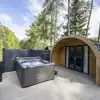 Glamping with hot tubs in Loch Lomond and the Trossachs