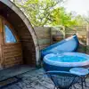 Romantic glamping with hot tubs near me