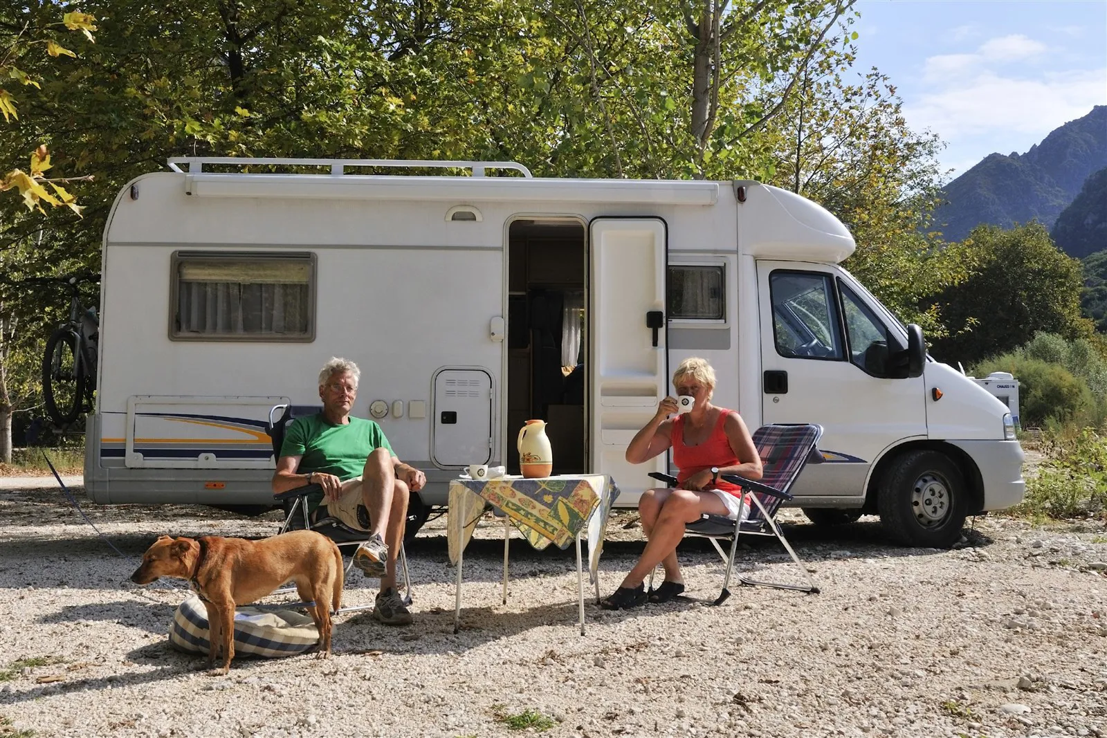Caravan holidays with dogs