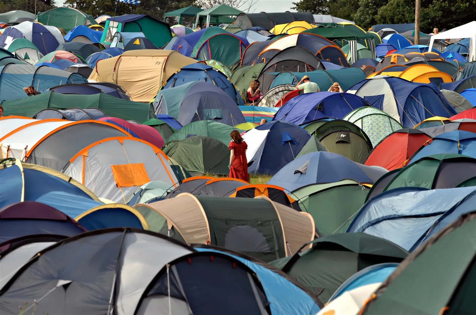Festival camping