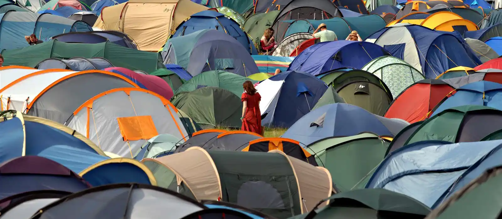 Festival camping