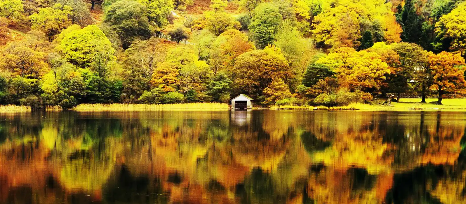 Coniston Water in the Lake District