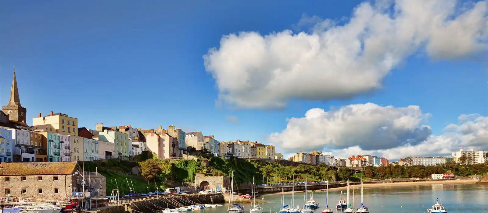 Tenby Harbour in Pembrokeshire