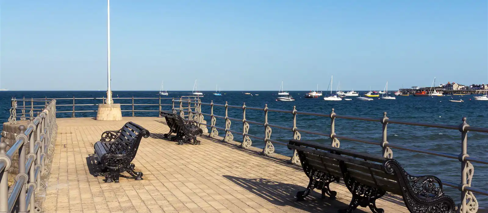 Swanage Pier in Dorset