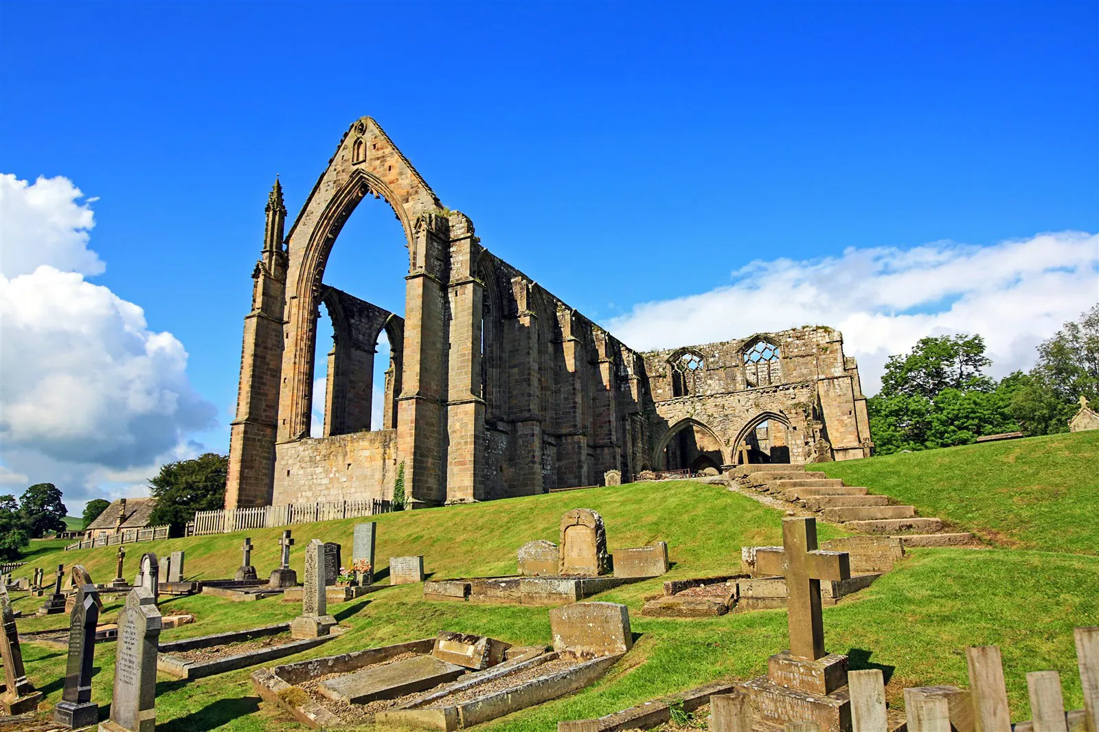 Bolton Abbey in Yorkshire Dales
