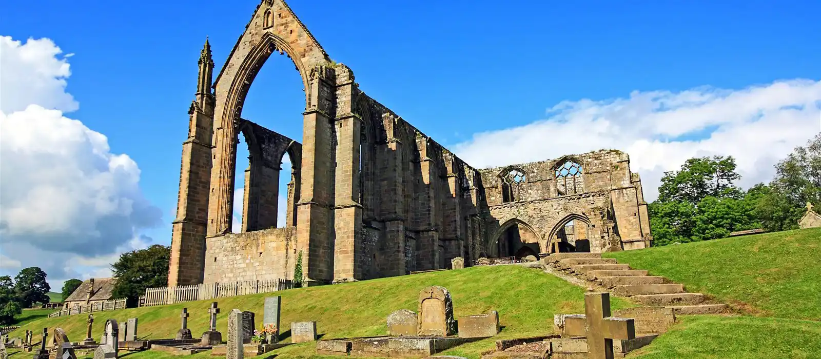 Bolton Abbey in Yorkshire Dales