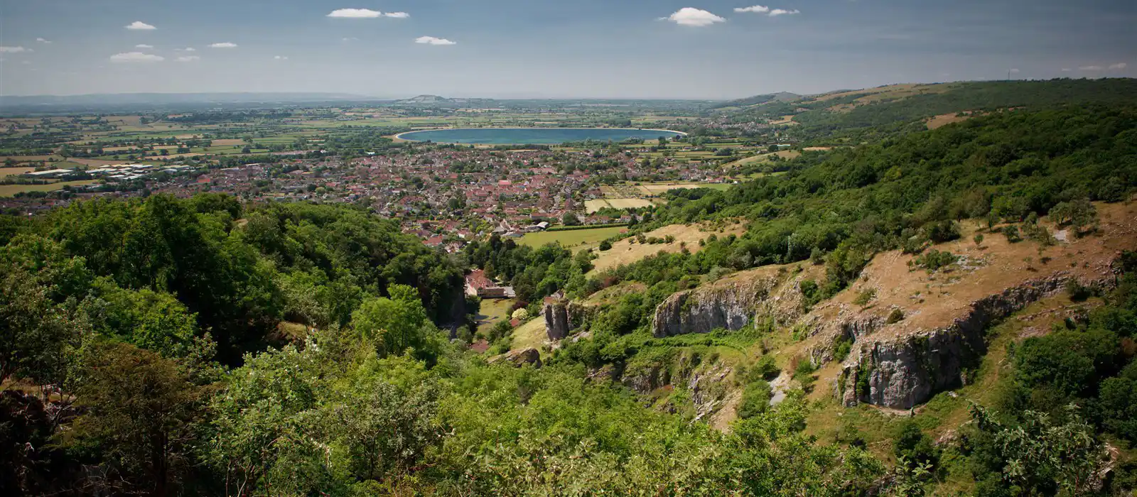 Cheddar Gorge in Somerset