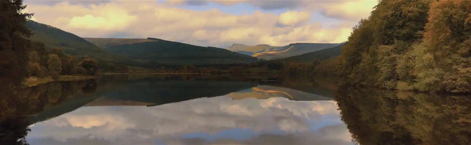 The Brecon Beacons National Park in Wales