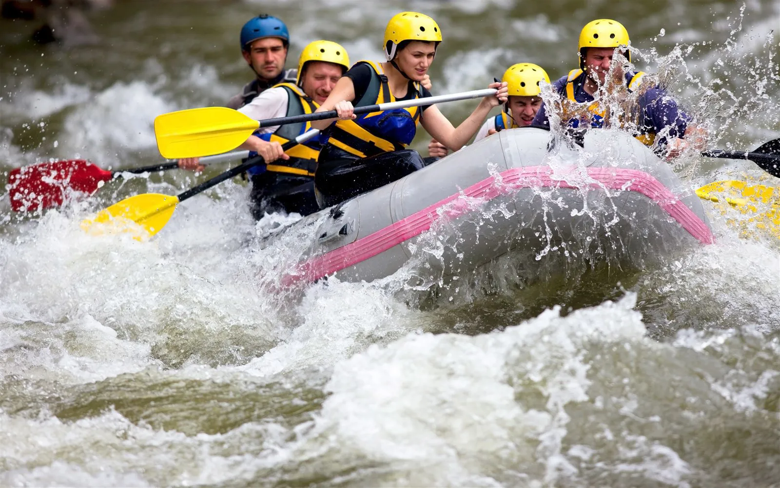 Discover white water rafting in Wales