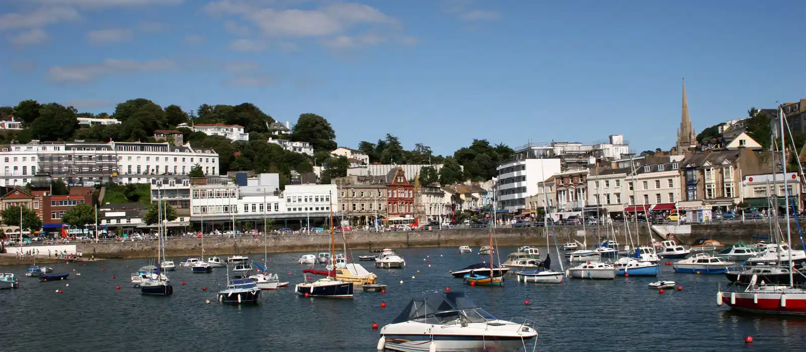 Torquay harbour in Devon