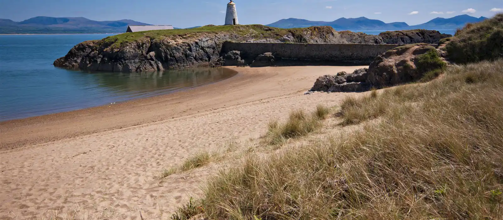 The old lighthouse on Llanddwyn Island