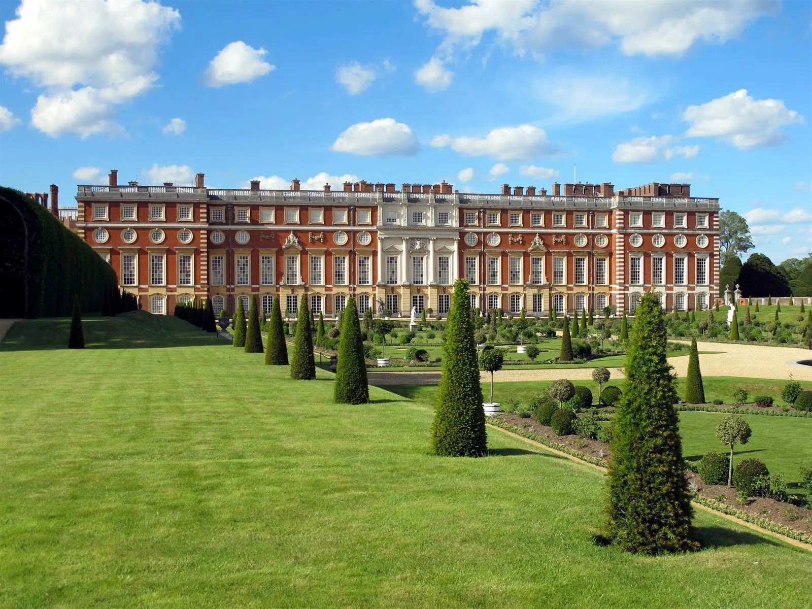 Hampton Court Palace in Surrey