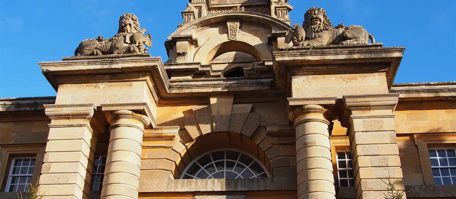 Blenheim Palace in Oxfordshire