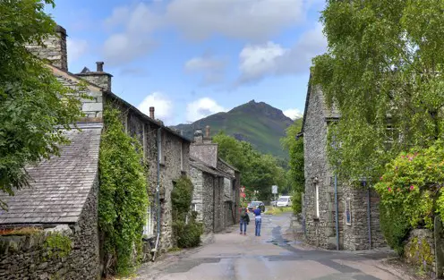 Grasmere Village in the Lake District