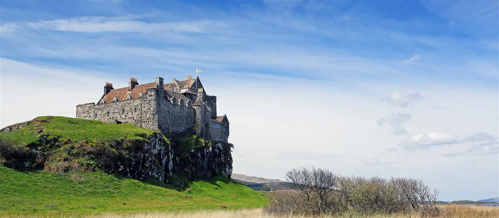 Duart Castle on the Isle of Mull in Scotland