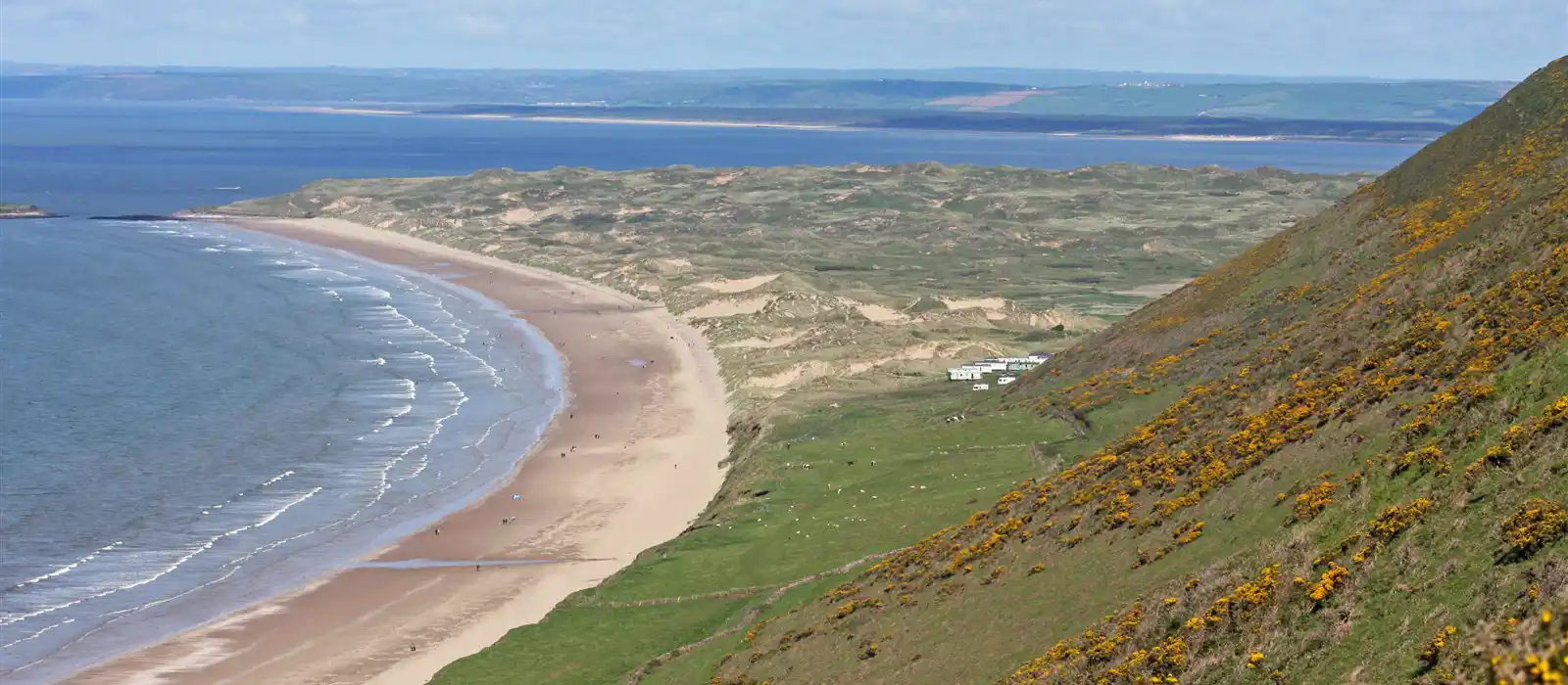 Gower Peninsula in southern Wales