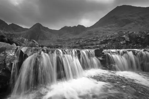 The Fairy Pools in the Island of Skye