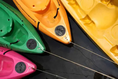 Enjoy kayaking at the New Forest Water Park