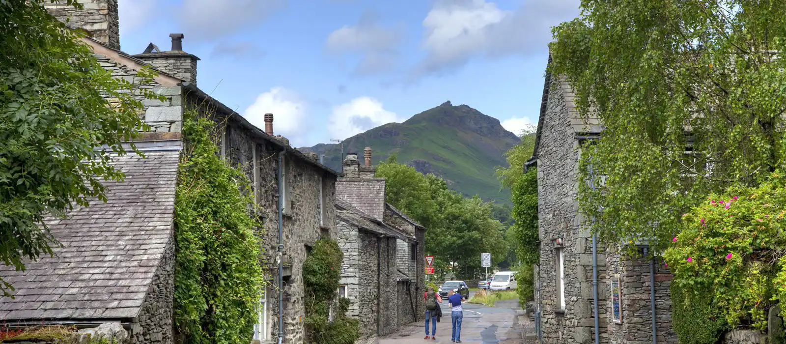 Grasmere Village in the Lake District