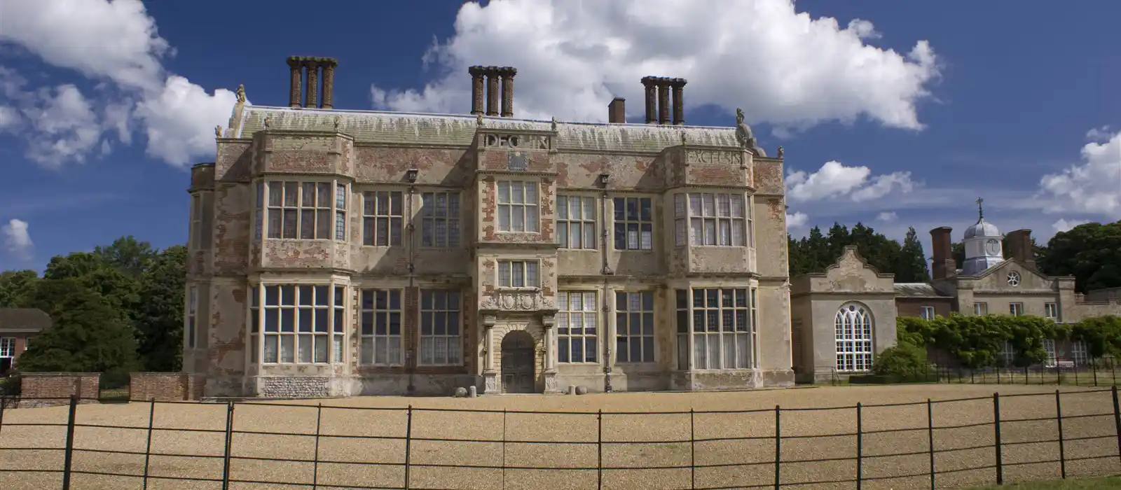 The supposedly haunted Felbrigg Hall in Norfolk