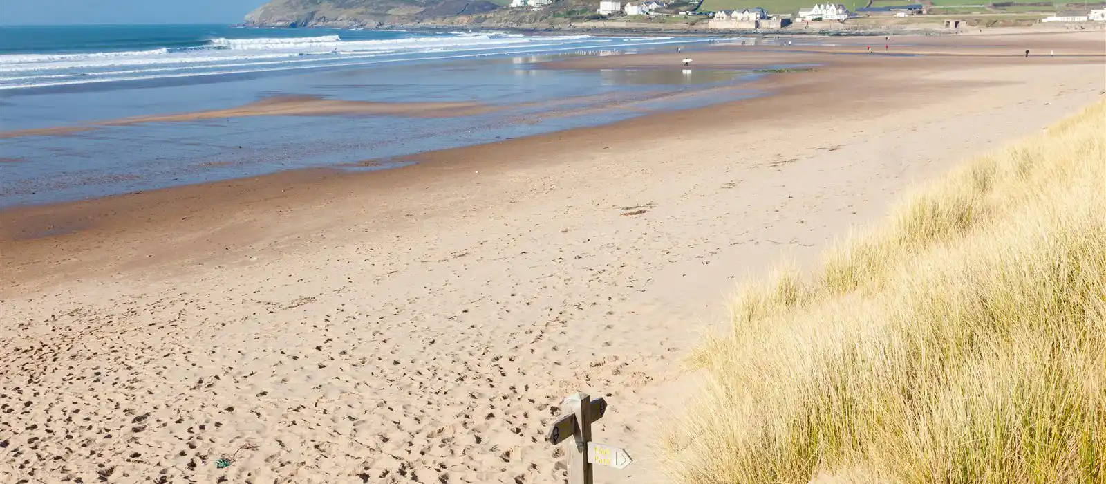 Croyde Beach in North Devon