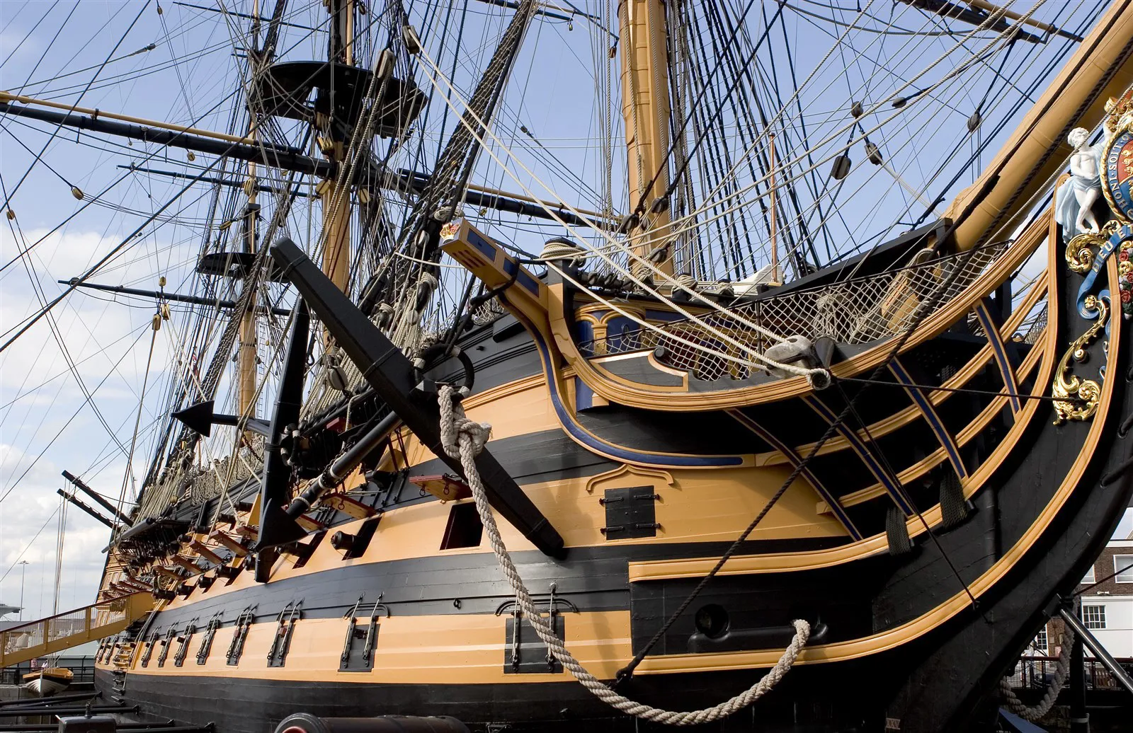 HMS Victory in the Portsmouth Historic Dockyard