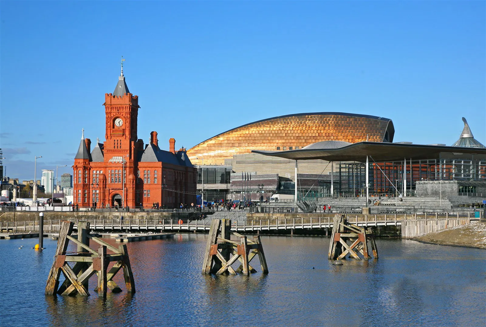 Cardiff bay, a popular Dr Who filming location