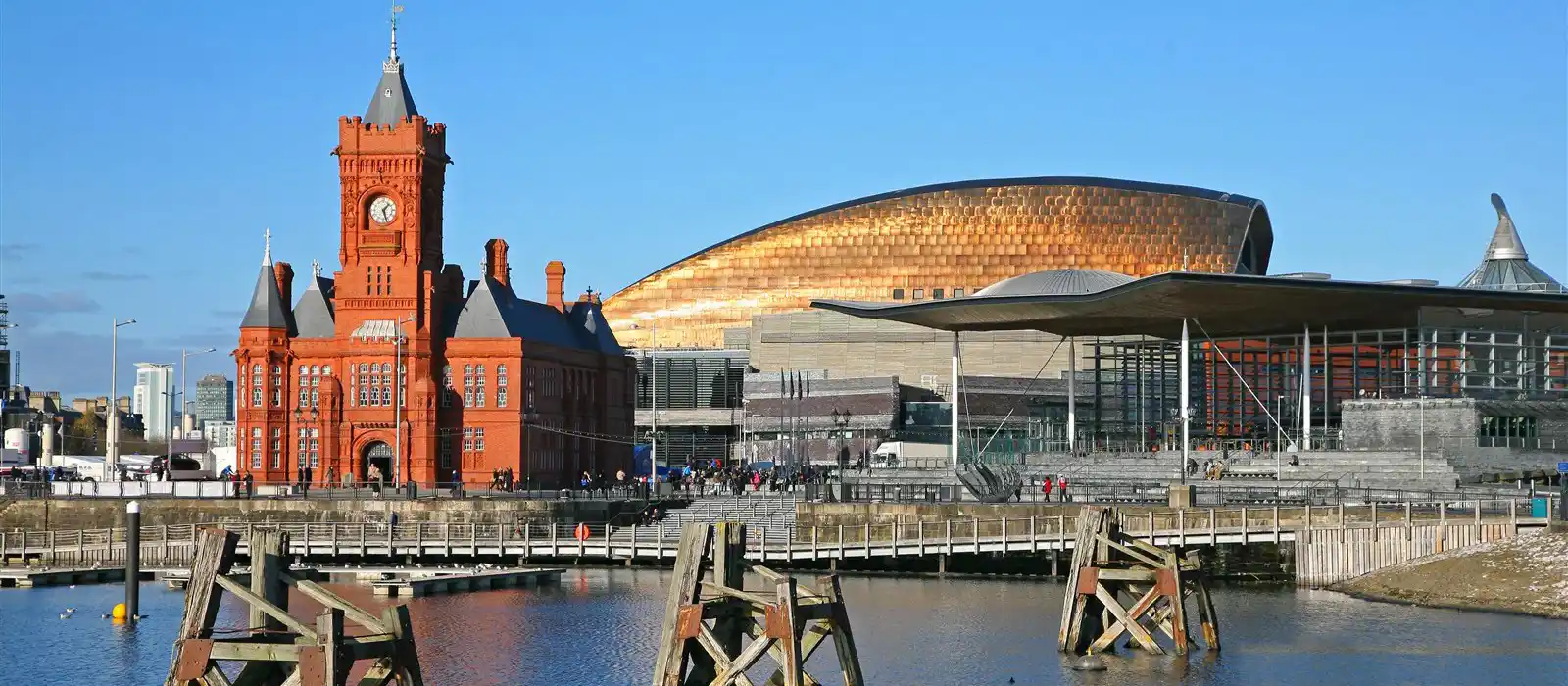 Cardiff bay, a popular Dr Who filming location