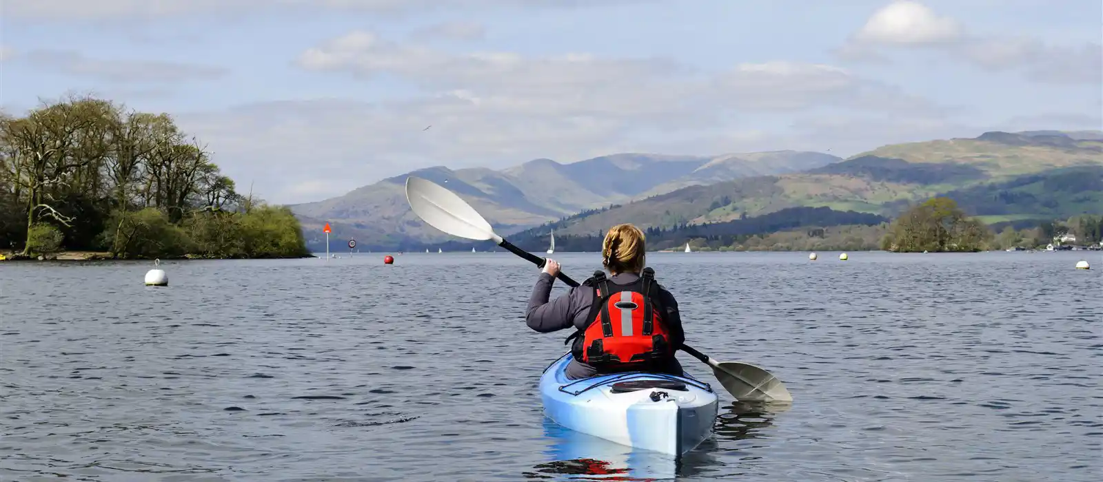 Kayaking on Lake Windermere