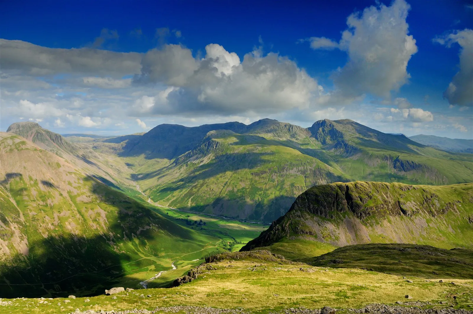 The Lake District National Park in Cumbria