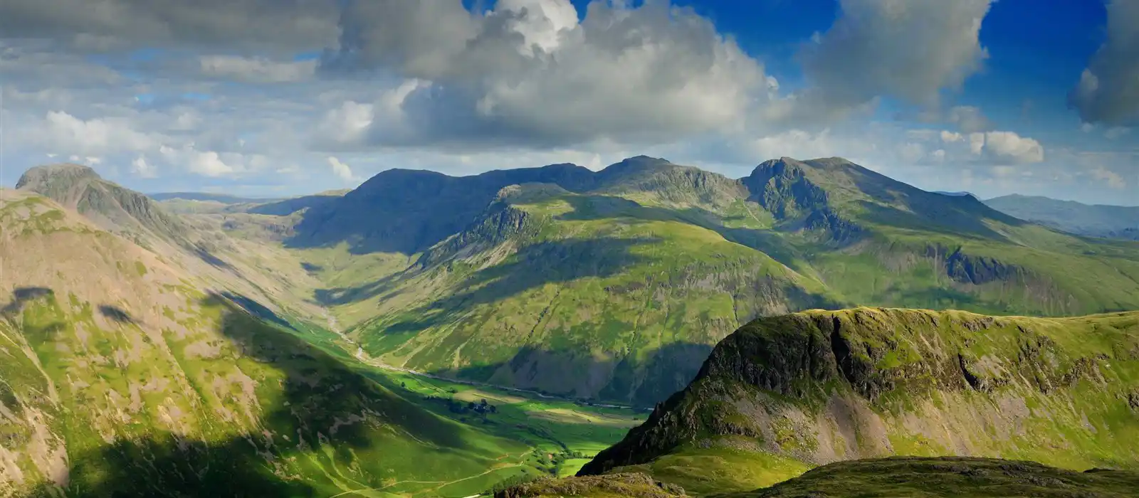 The Lake District National Park in Cumbria