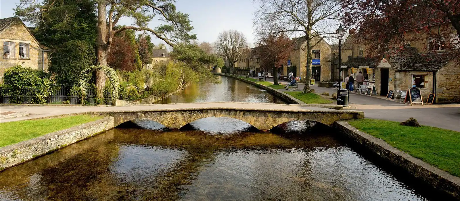 Beautiful Bourton-on-the-Water in the Cotswolds