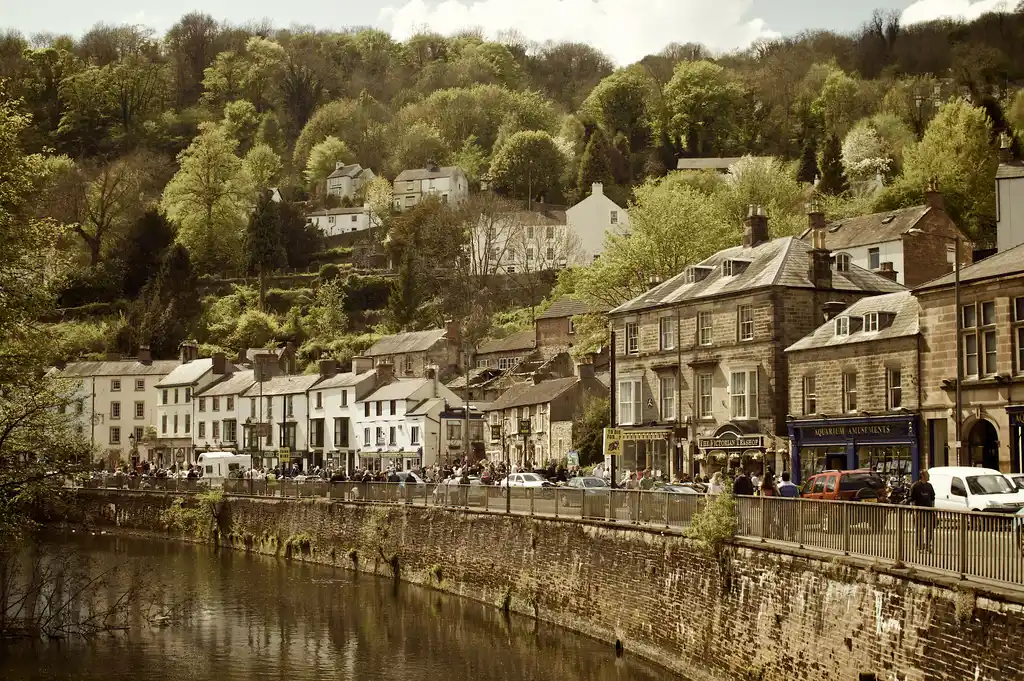 Matlock Bath in Derbyshire