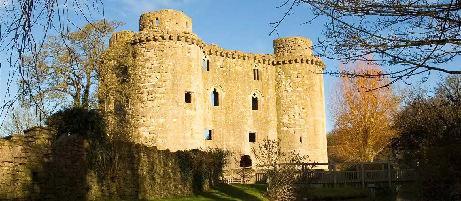Nunney Castle in Somerset