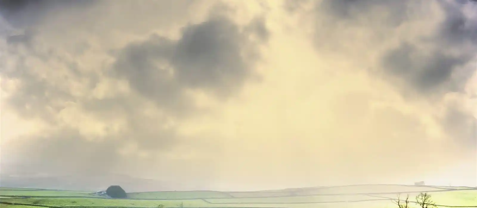 Passing storm near Shap, Cumbria