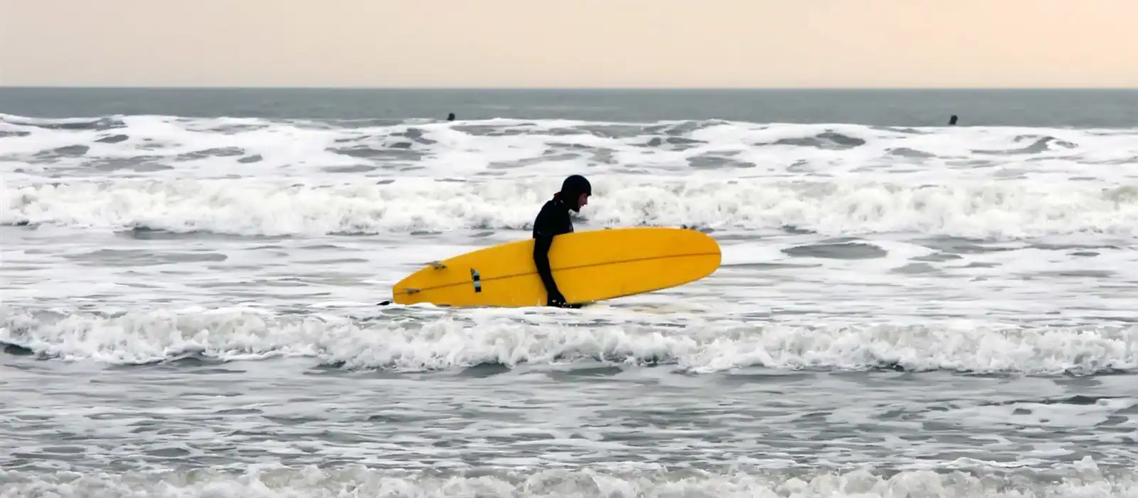 Surfing at Croyde in North Devon