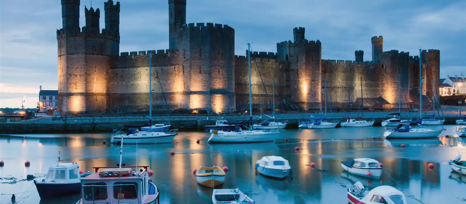 Caernarfon Castle in Wales