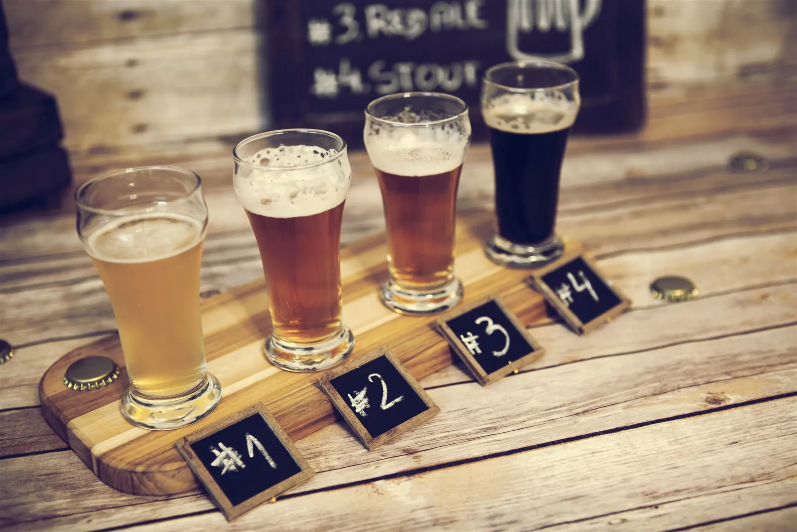 Beers, hops and breweries