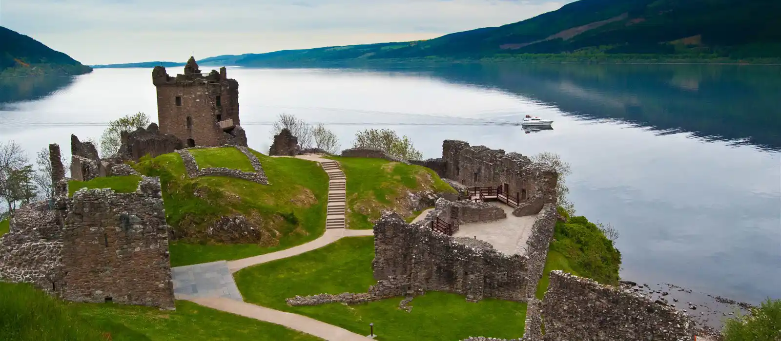 Loch Ness in Scotland