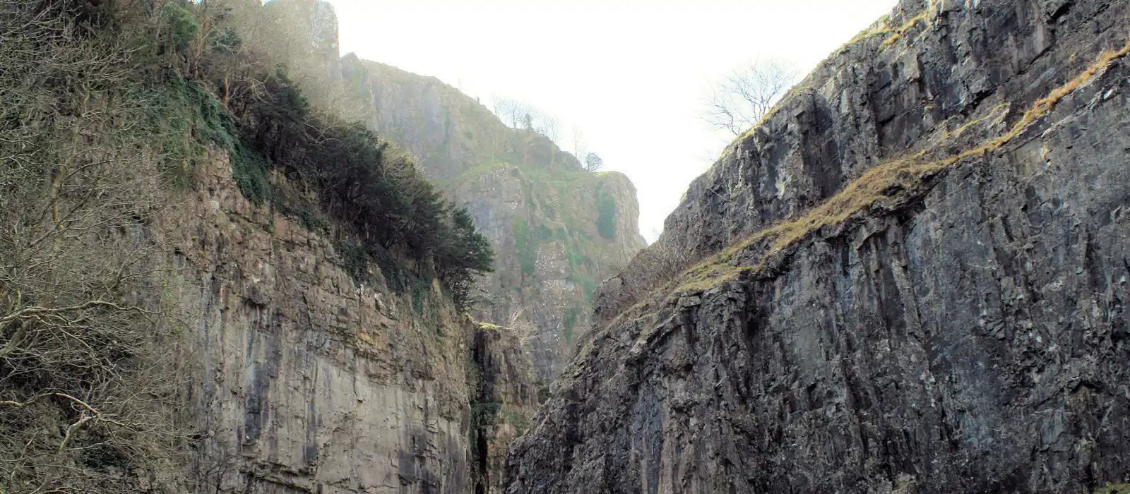 Cheddar Gorge in Somerset