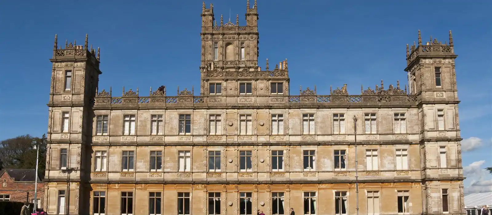 Highclere Castle is the main setting for the Downton Abbey TV Series
