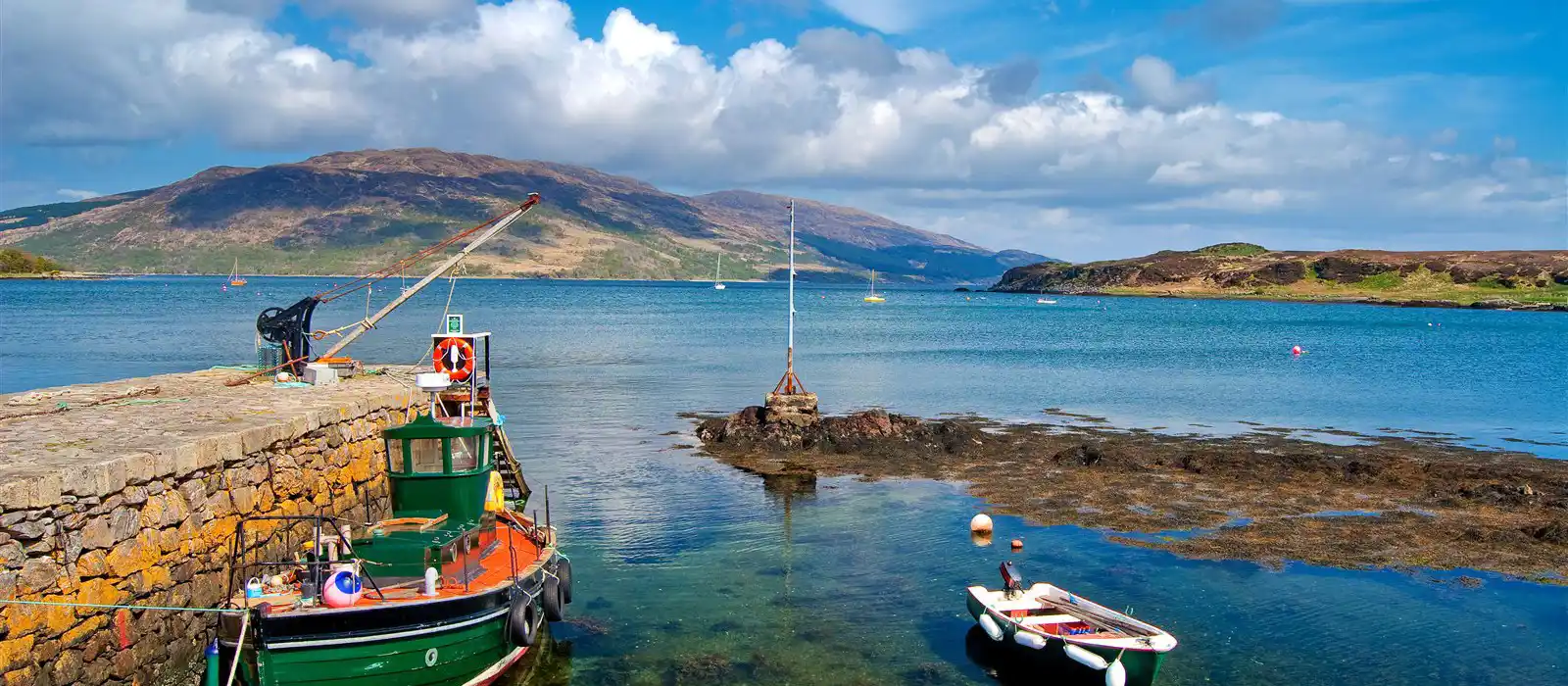 Fishing boat, Eilean Iarmain, Isle of Skye