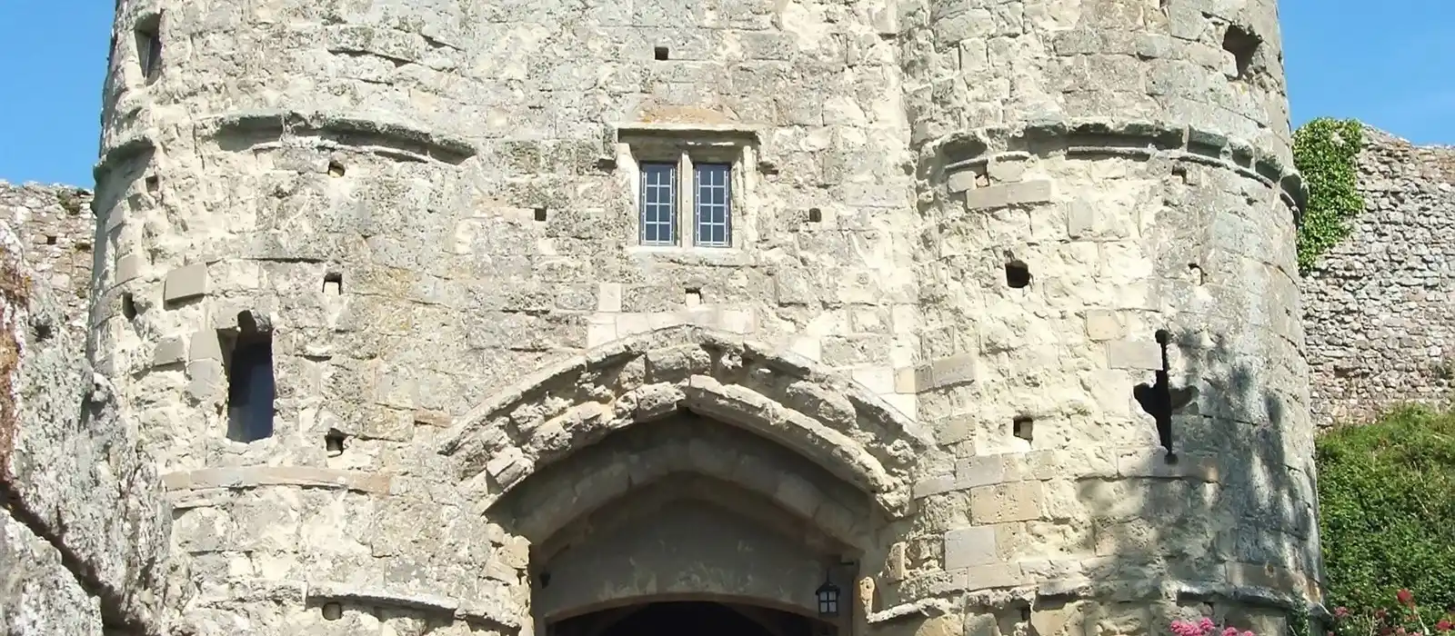 Carisbrooke Castle on the Isle of Wight