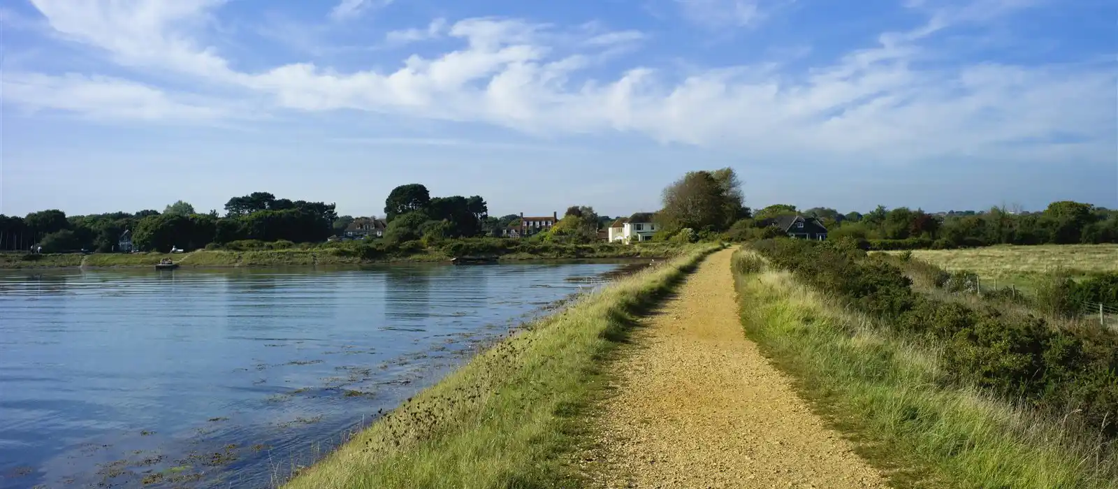 A view from the Solent Way