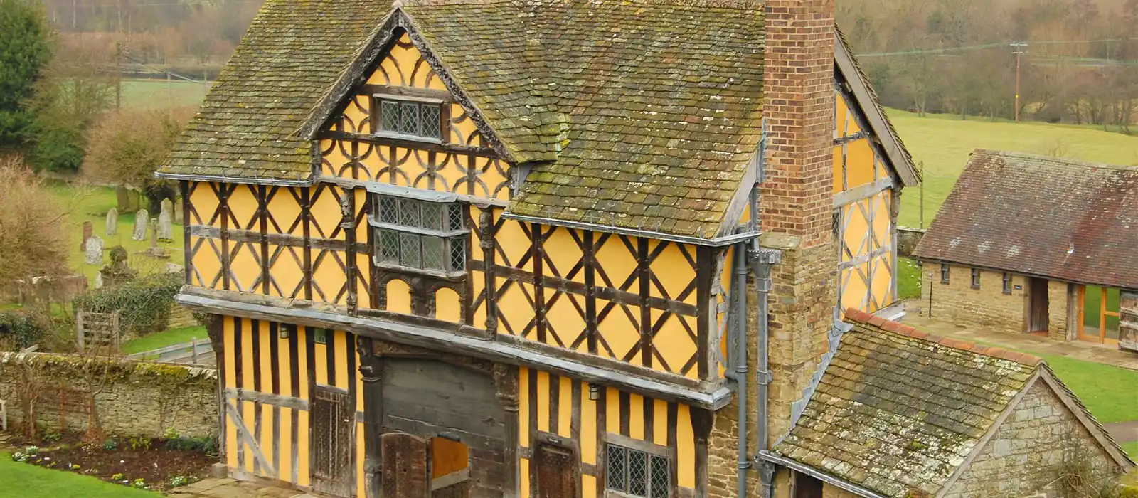 Stokesay Castle in Shropshire