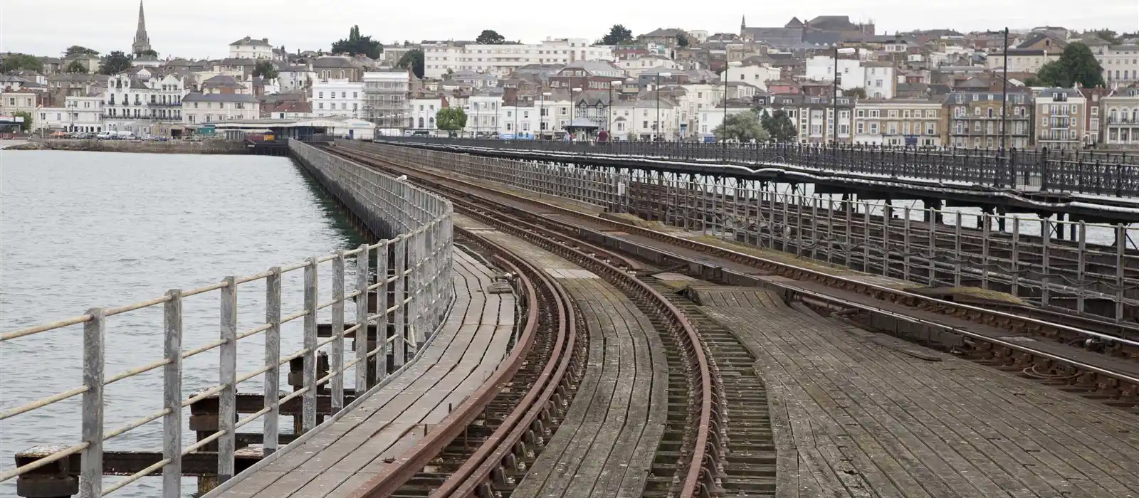 Railway at Ryde, Isle of Wight