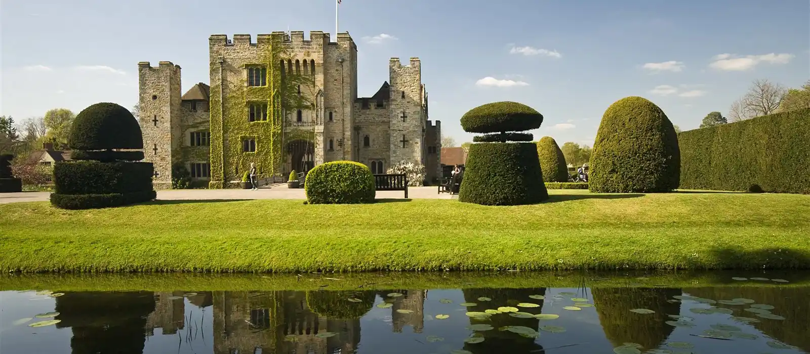 Hever Castle, Tudor Trail cycle route, Kent