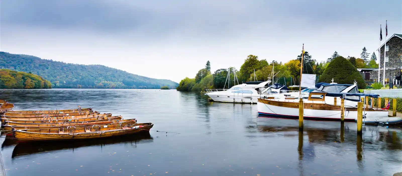 Boat hire on Lake Windermere, Lake District