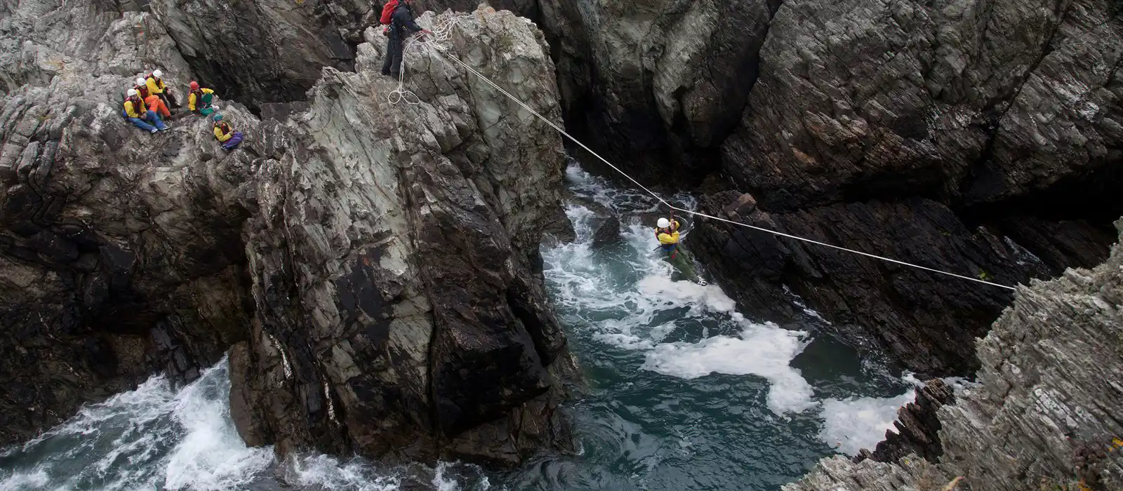 Coasteering in Devon